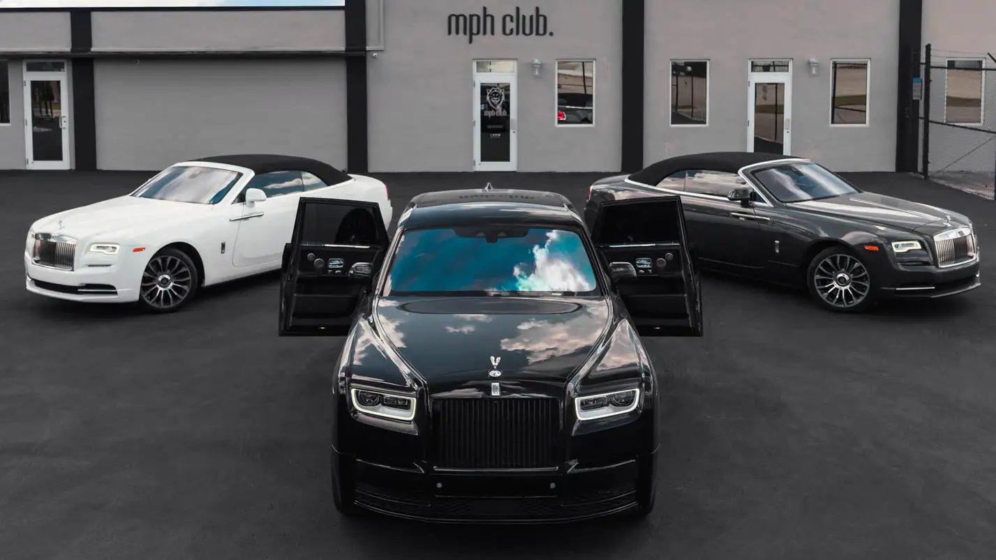 rolls royce luxury cars mph club