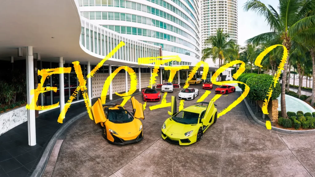 What is an exotic car blog thumbnail