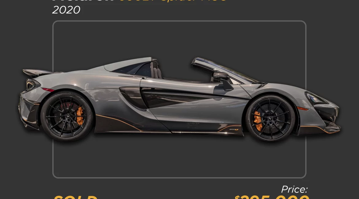 2020 McLaren 600LT SpideR MSO for sale mph club sold