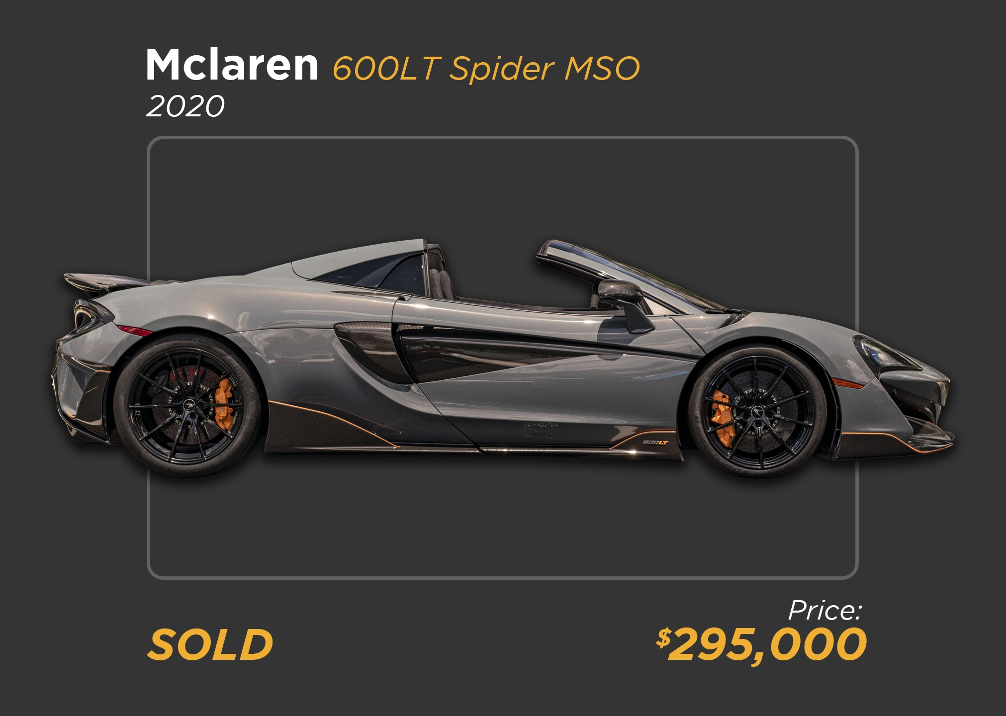 McLaren 600LT Spider - Specification