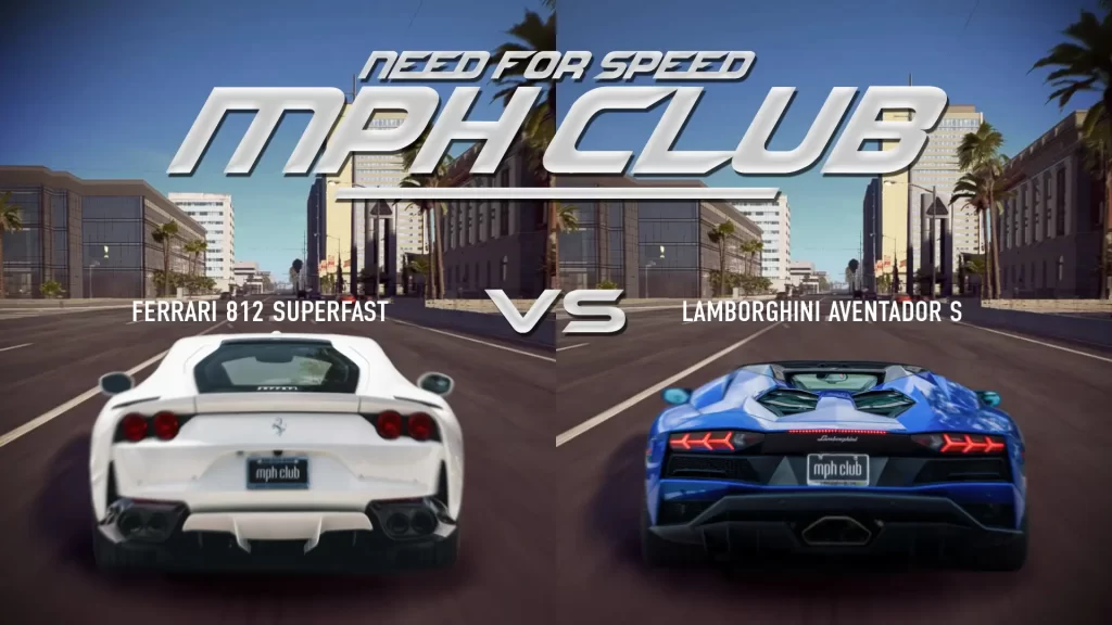 Lamborghini Aventador S rental vs Ferrari 812 Superfast rental mph club club blog post thumbnail