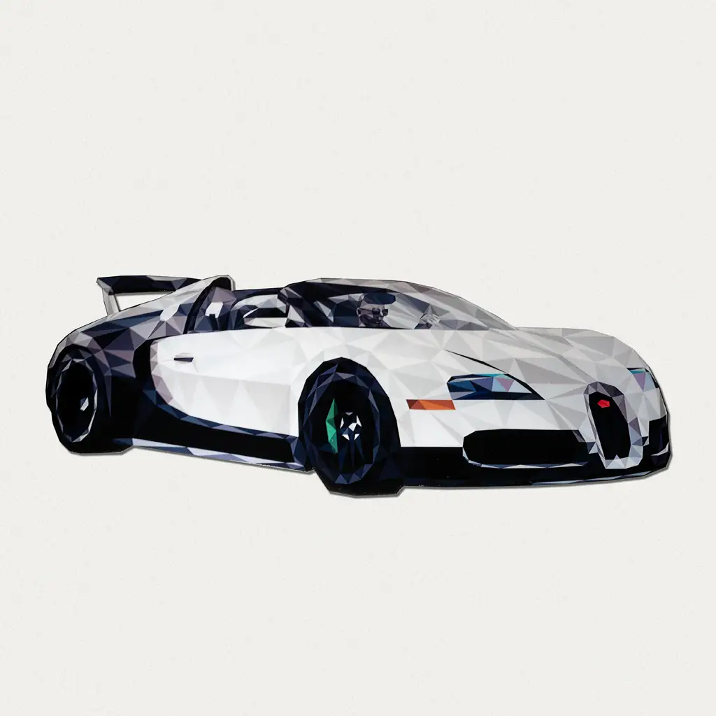 mph club art Bugatti