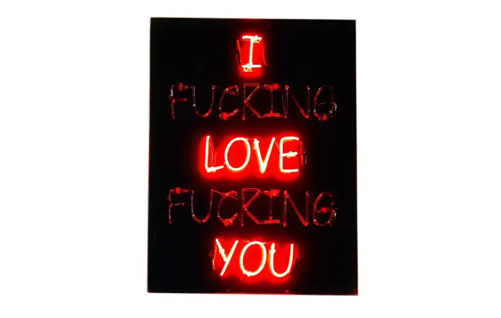 mph club store Whisbe I Love You neon sign 2