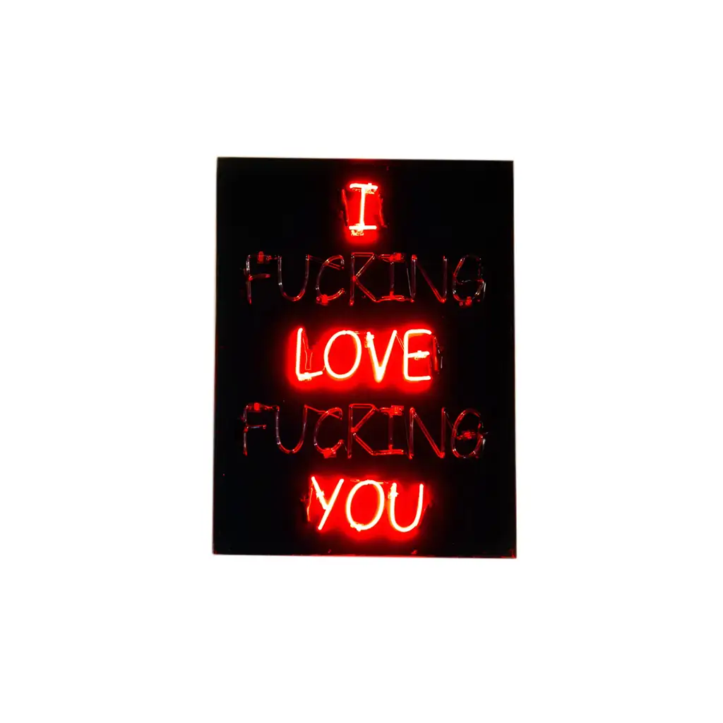 mph club store Whisbe I Love You neon sign 2