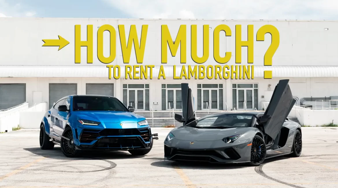 How much does it cost to rent a Lamborghini? blogpost thumbnail mph club
