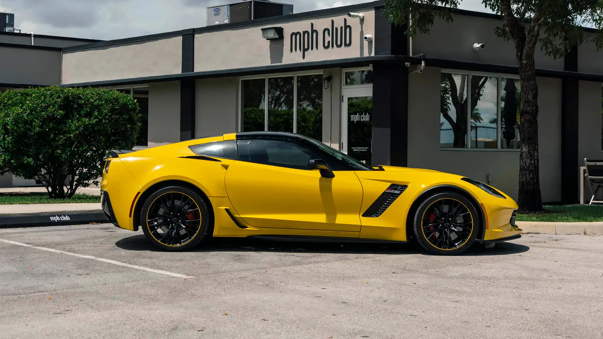 2019 yellow Chevrolet Corvette Z06 for sale mph club 14