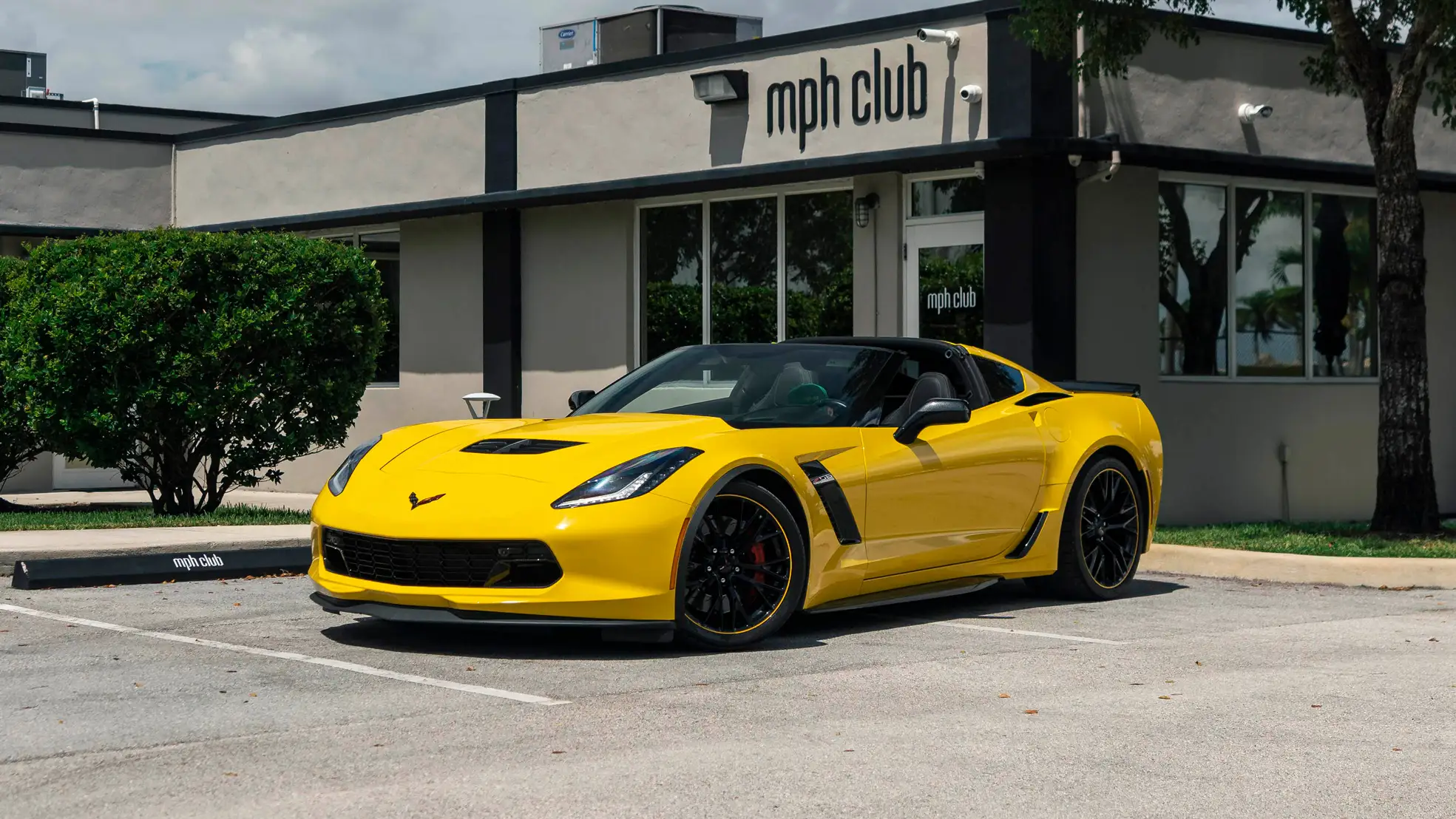2019 yellow Chevrolet Corvette Z06 for sale mph club 22