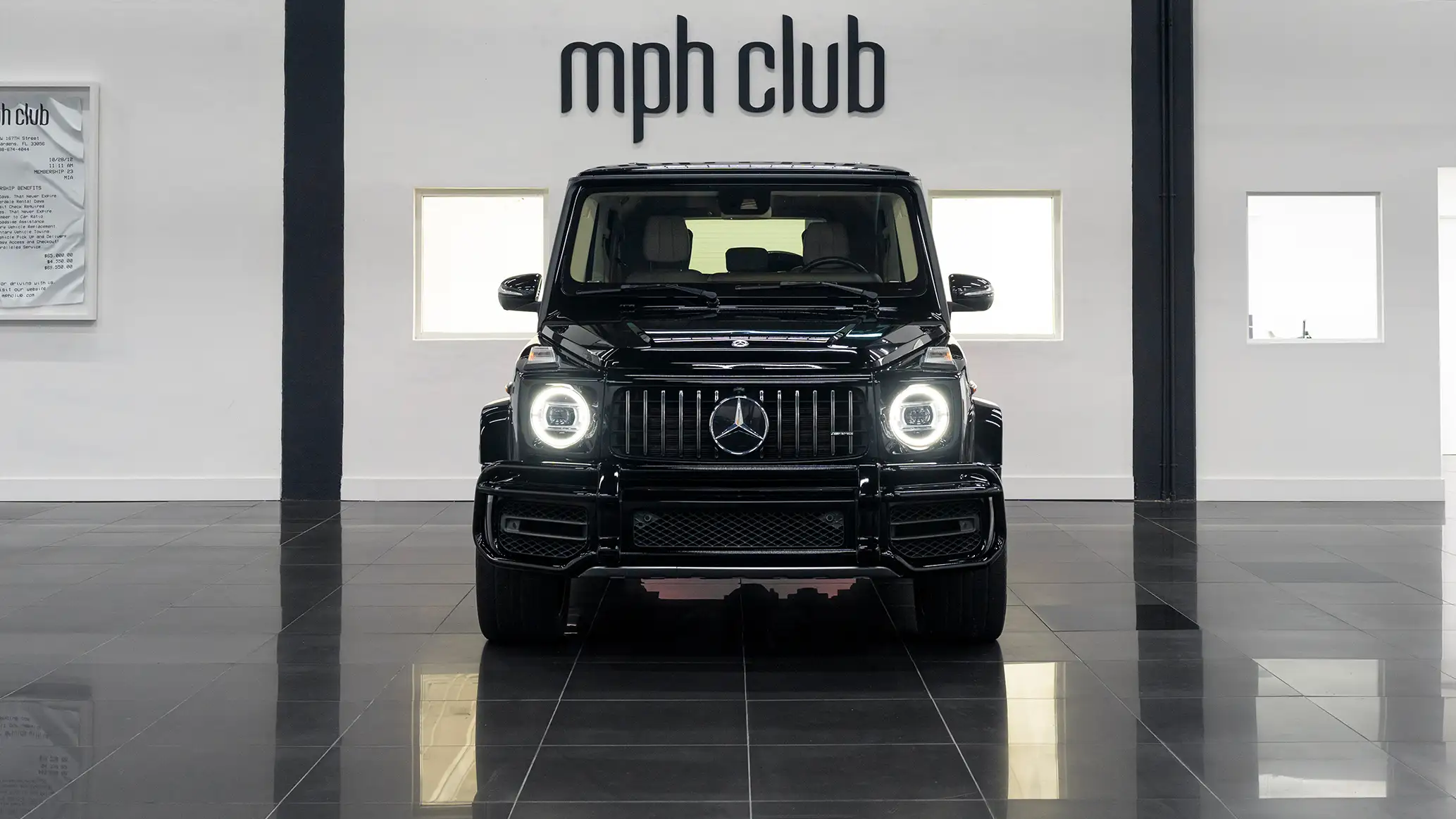 2020 black on white mercedes benz amg g63 for sale mph club