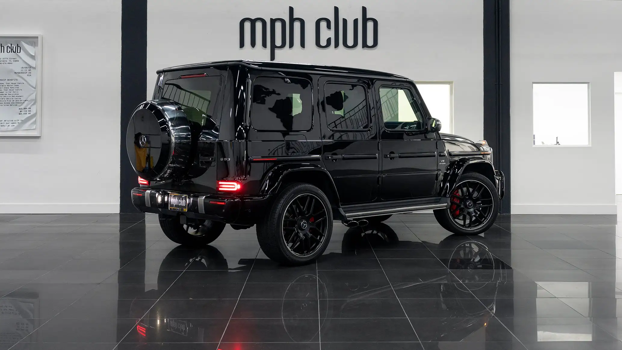 2020 black on white mercedes benz amg g63 for sale mph club 4