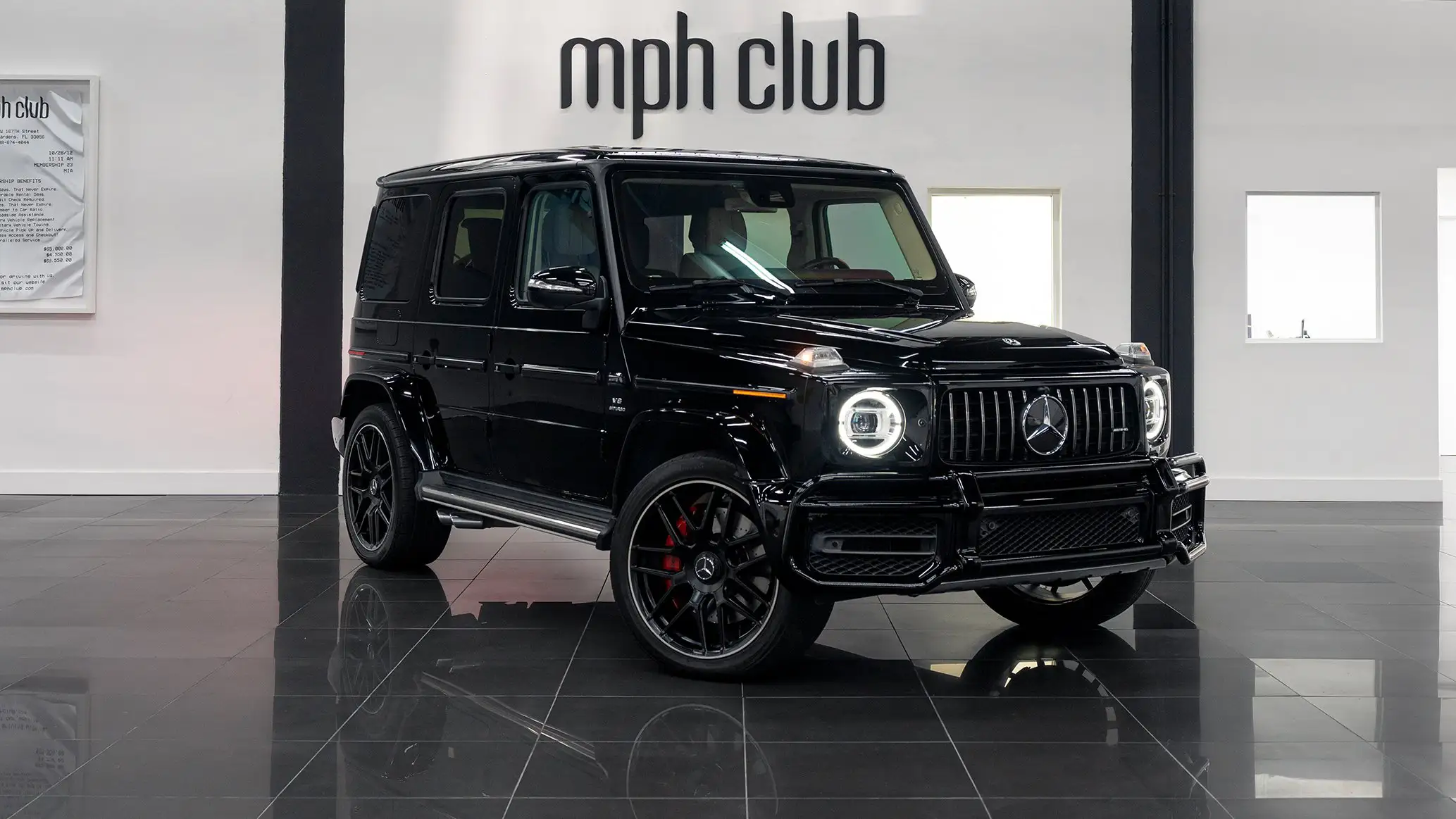 2020 black on white mercedes benz amg g63 for sale mph club 6