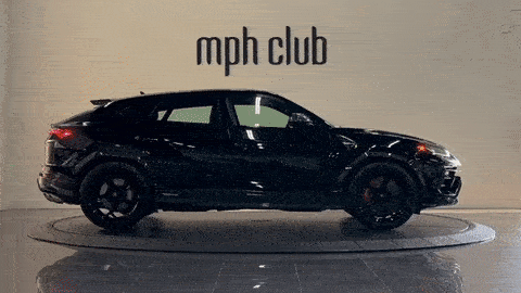 Black Lamborghini Urus Performante rental mph club