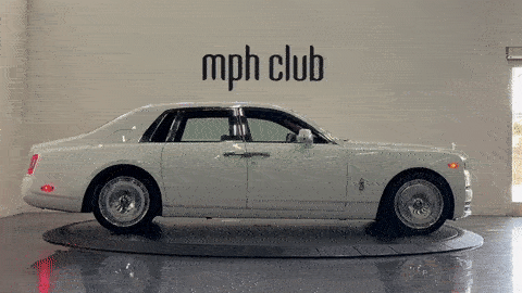 White Rolls Royce Phantom rental mph club