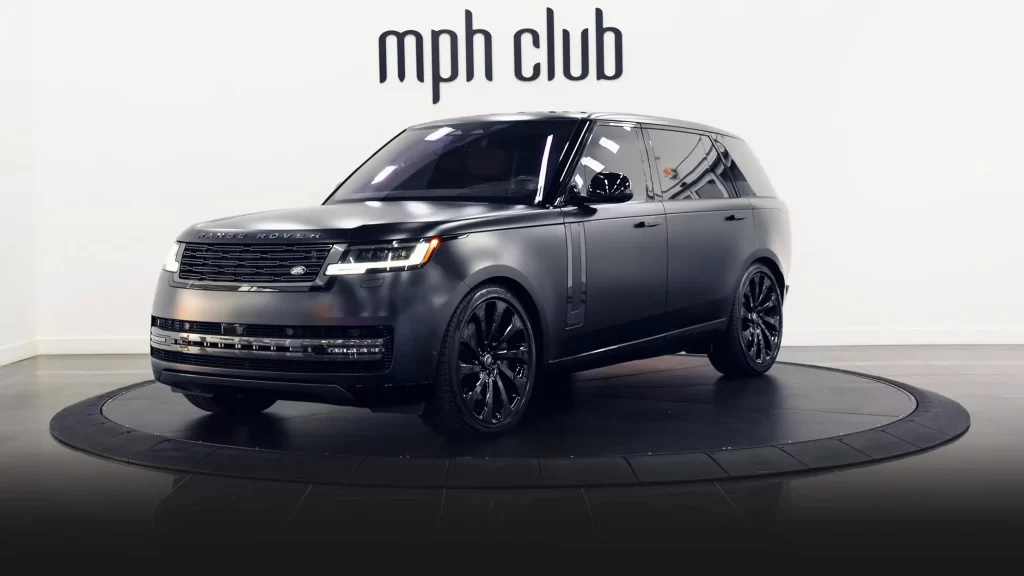Range Rover HSE LWB Autobiography rental profile view mph club