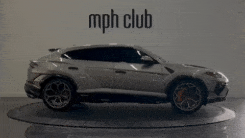 Grey Lamborghini Urus Performante rental mph club