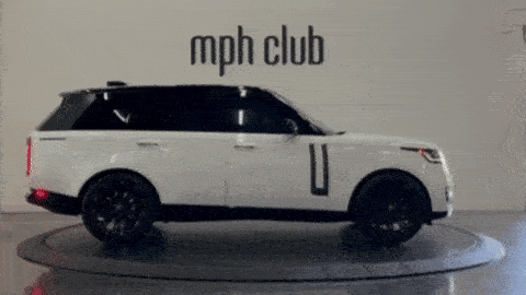 White Range Rover rental Miami mph club