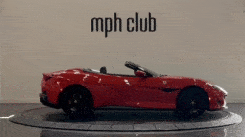 Red Ferrari Portofino rental - mph club