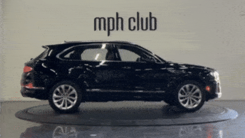 Black Bentley Bentayga rental - mph club