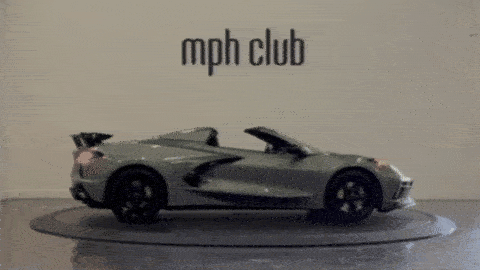 Grey Chevrolet Corvette C8 rental - mph club