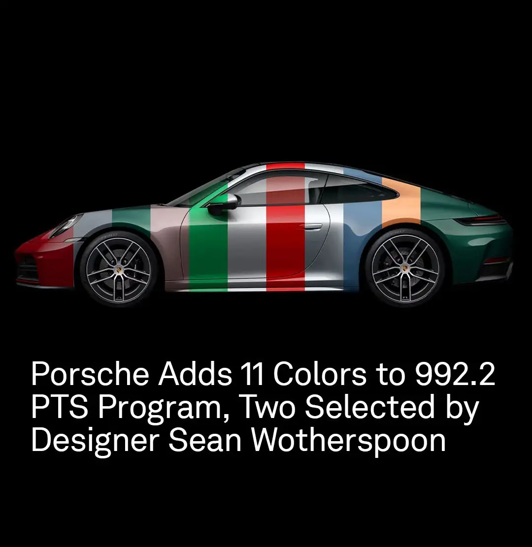 New Porsche paint colors blog - mph club 4