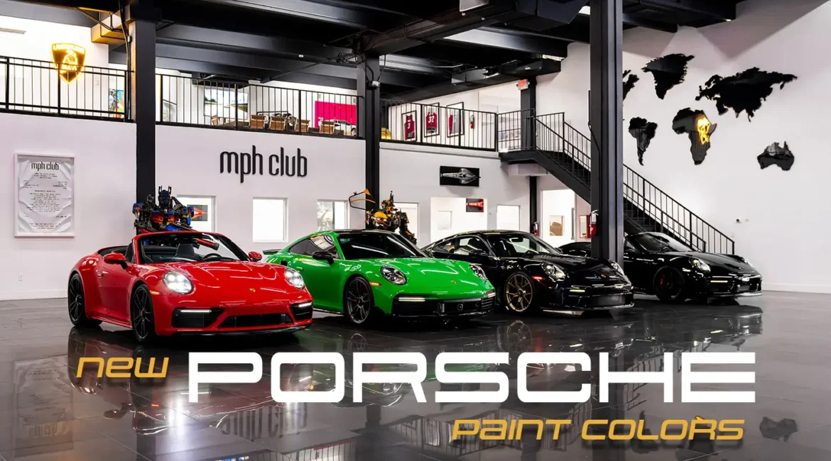 New Porsche paint colors blog thumbnail - mph club