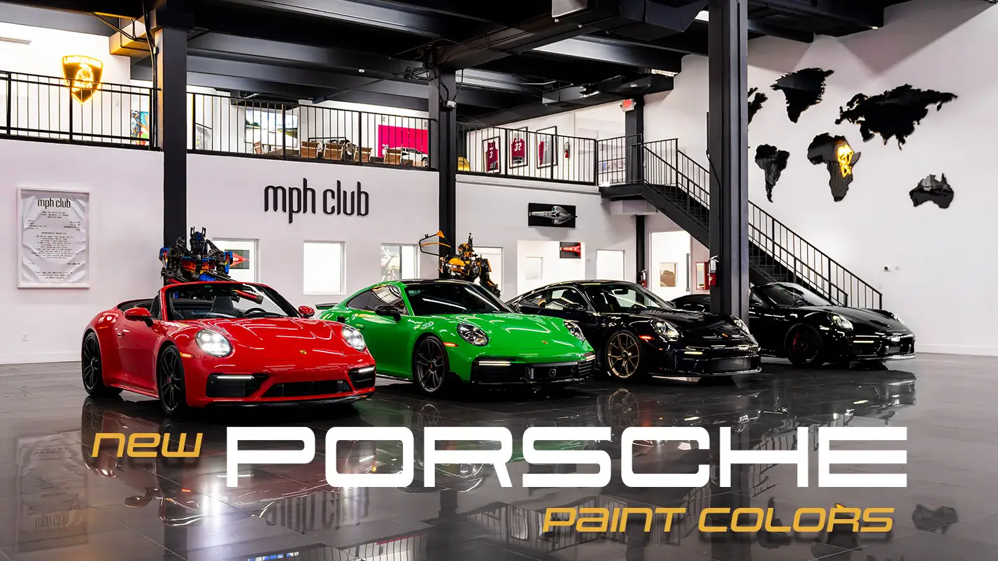 New Porsche paint colors blog thumbnail - mph club