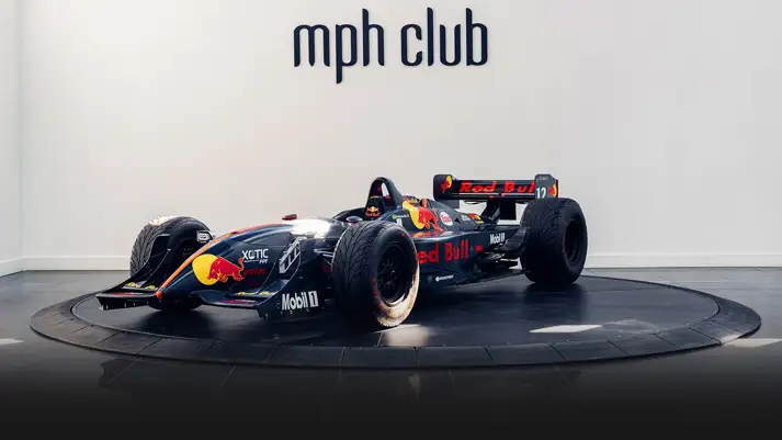 Formula 1 car rental production profile view - mph club rszd