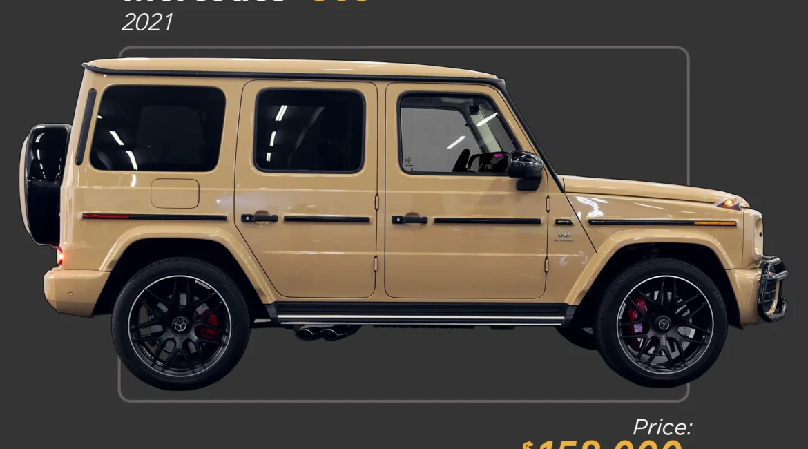 2021 Sand Mercedes Benz AMG G63 for sale - mph club 158K