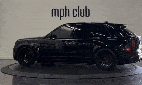 Black Rolls Royce Cullinan Widebody rental - mph club