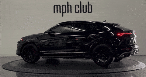 Black on black Lamborghini Urus rental - mph club