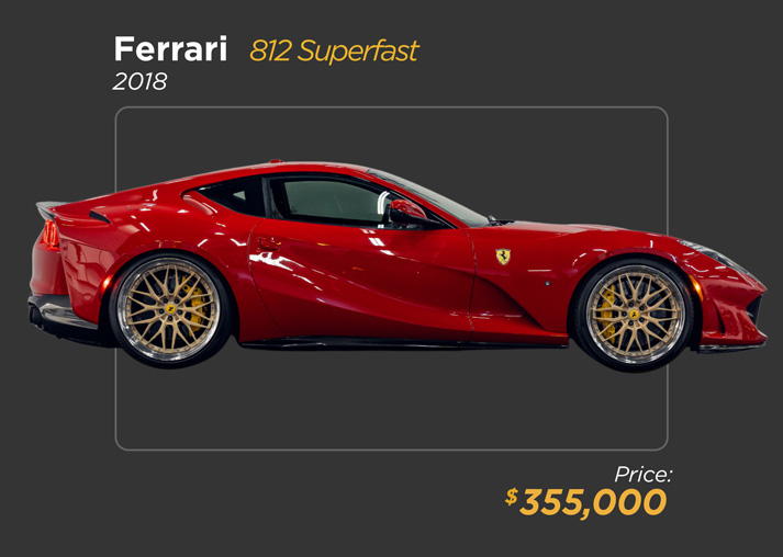 Ferrari 812 Superfast for sale - mph club 355k