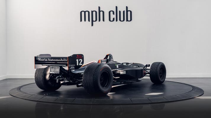 Formula 1 car rental production rear view - mph club