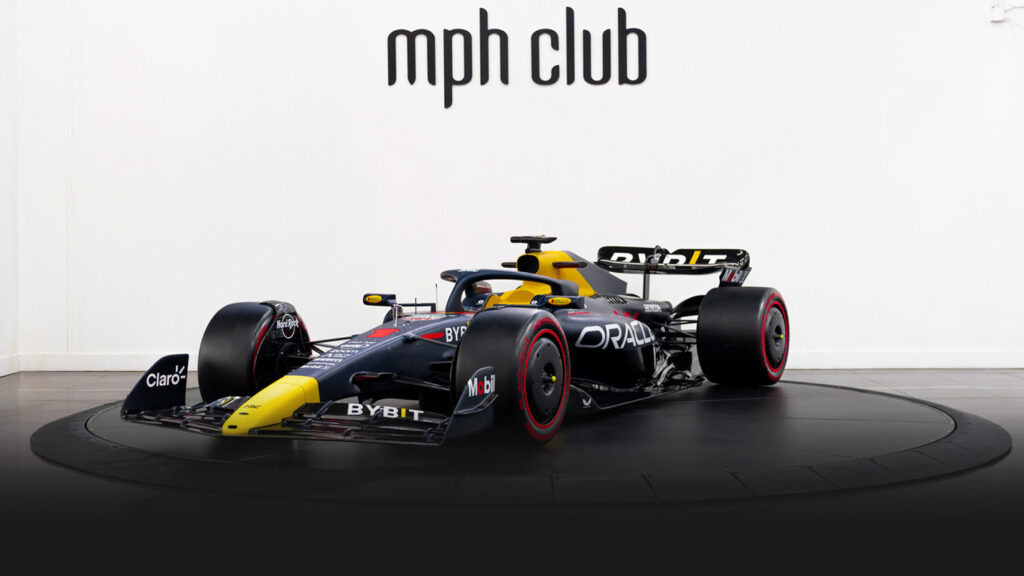 Formula one car rental production profile view - mph club