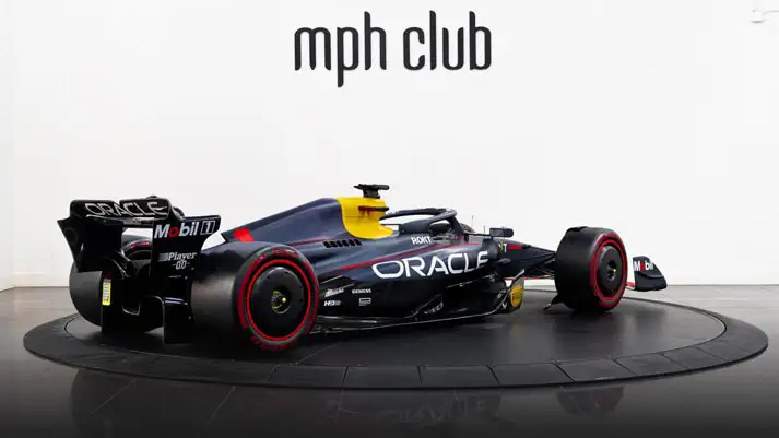 Formula one car rental production rear view - mph club