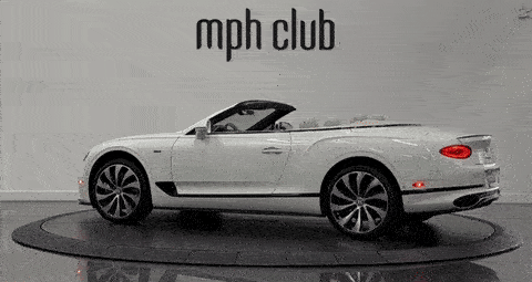 White on white Bentley Continental GTC rental - mph club