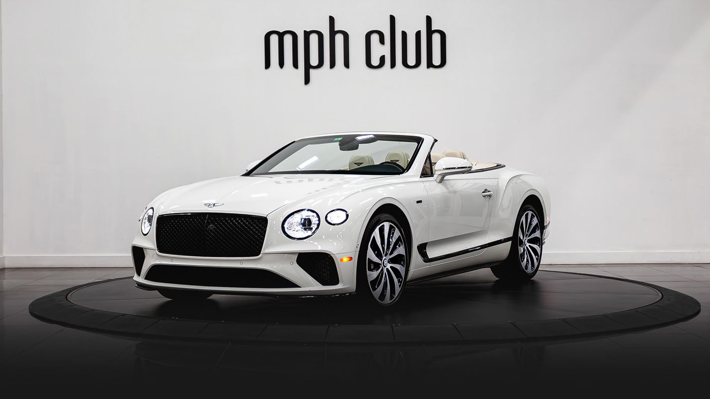 Bentley Continental GTC Rental - Exotic Car Rentals - mph club