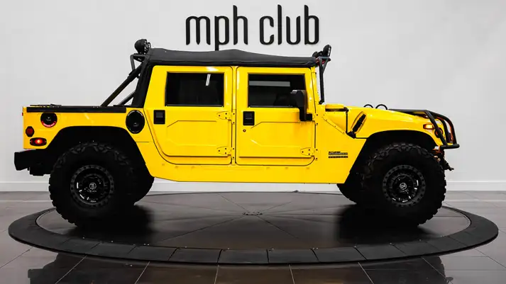 Hummer H1 rental side view - mph club