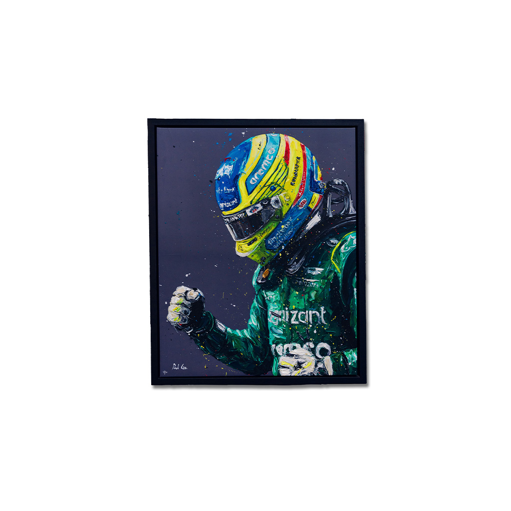 mph club art Alonso 2023 by Paul Oz profile