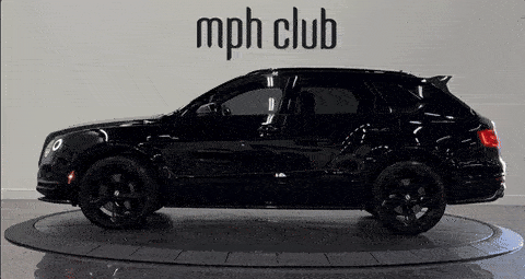 Black on red Bentley Bentayga rental - mph club