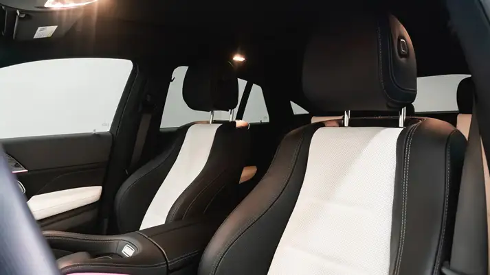 Mercedes Benz GLE 450 rental interior view - mph club