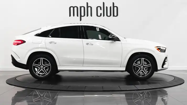 Mercedes Benz GLE 450 rental side view - mph club