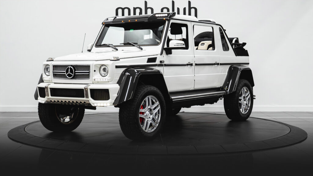 Mercedes Maybach 650 Landaulet rental profile view - mph club