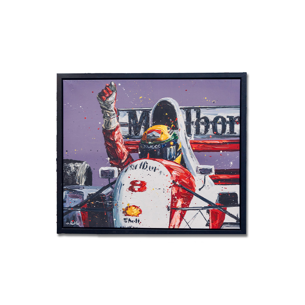 mph club art Concourse Senna by Paul Oz profile