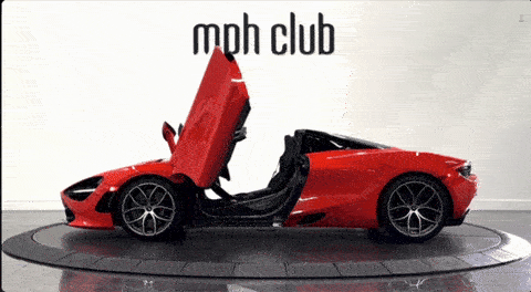 Orange McLaren 720s Spider rental - mph club