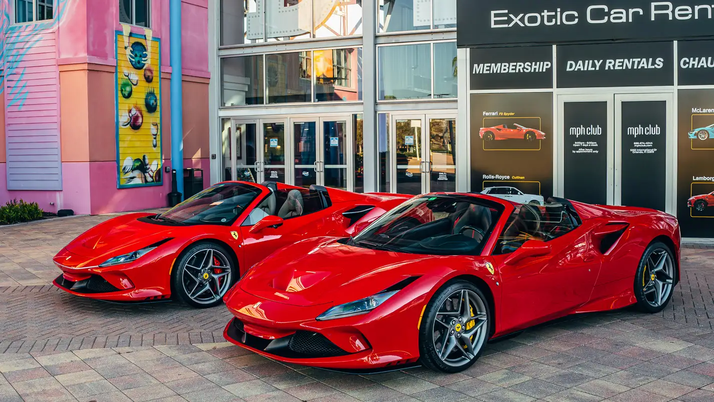How much does it cost to rent a Ferrari in Orlando - mph club blog 2