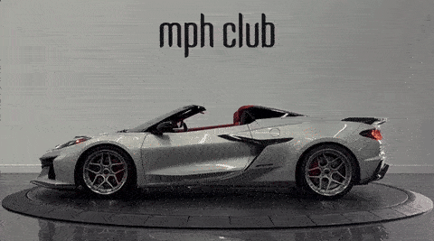 Silver Chevrolet Corvette Z06 rental - mph club