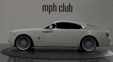 White on white Rolls Royce Wraith rental - mph club