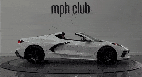 White with red Chevrolet Corvette C8 rental - mph club