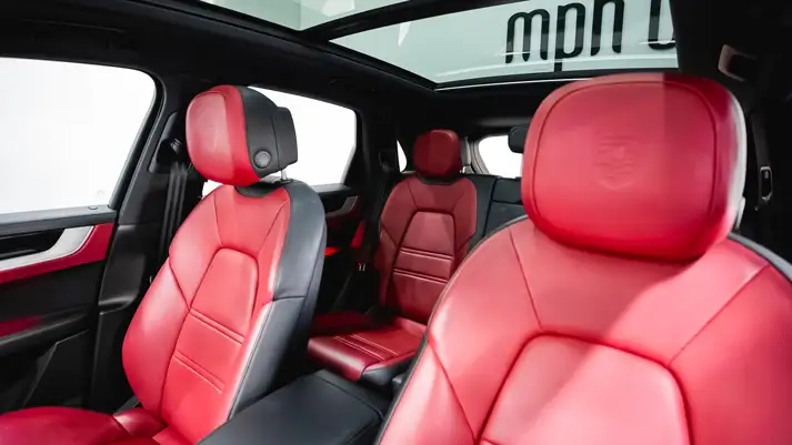 Porsche Cayenne rental interior view - mph club