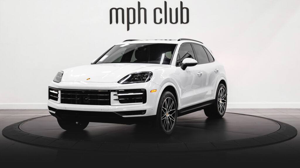 Porsche Cayenne rental profile view - mph club