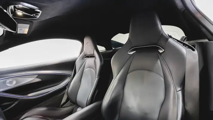 McLaren Artura rental interior view - mph club